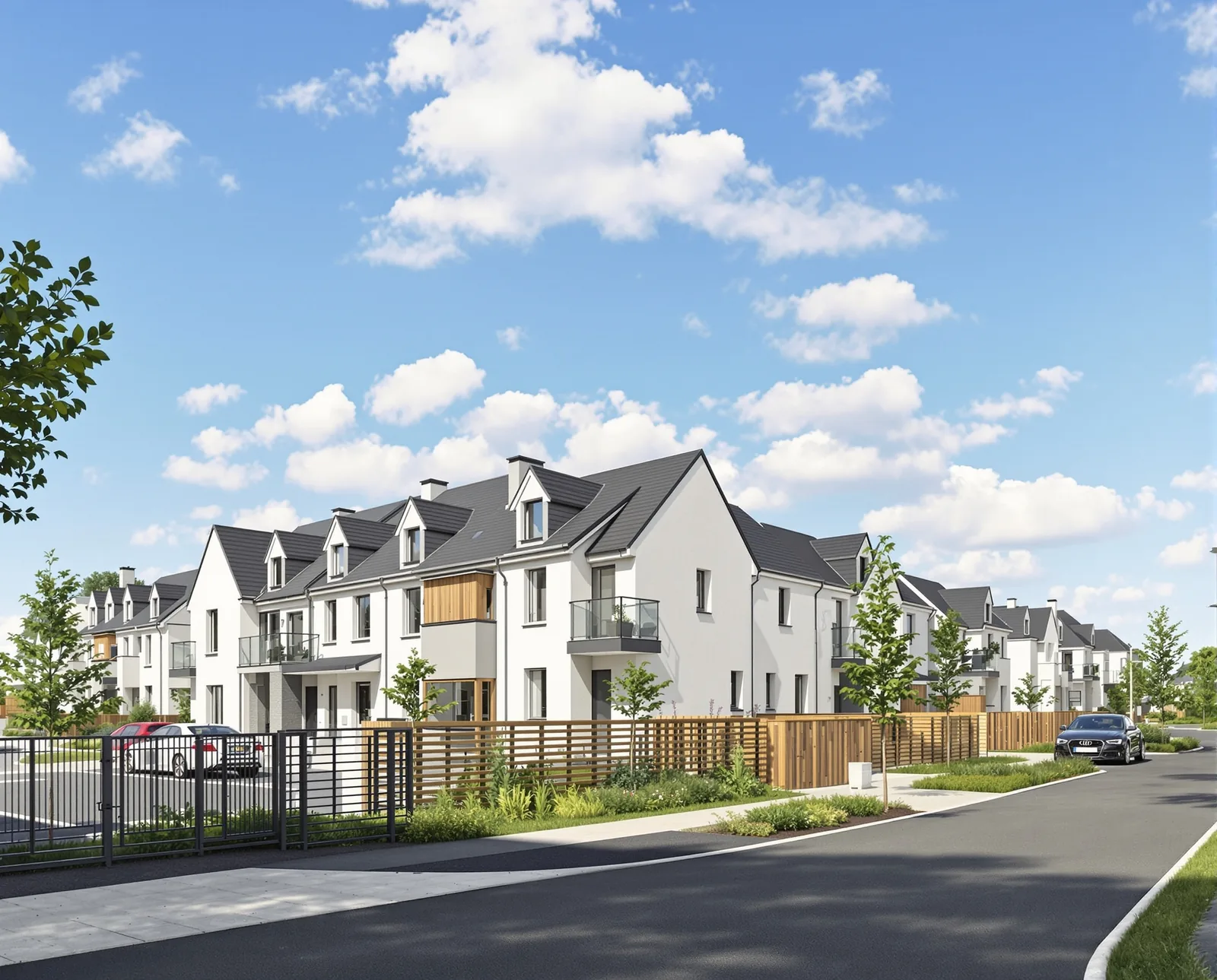 Quartier résidentiel à Ambarès-et-Lagrave