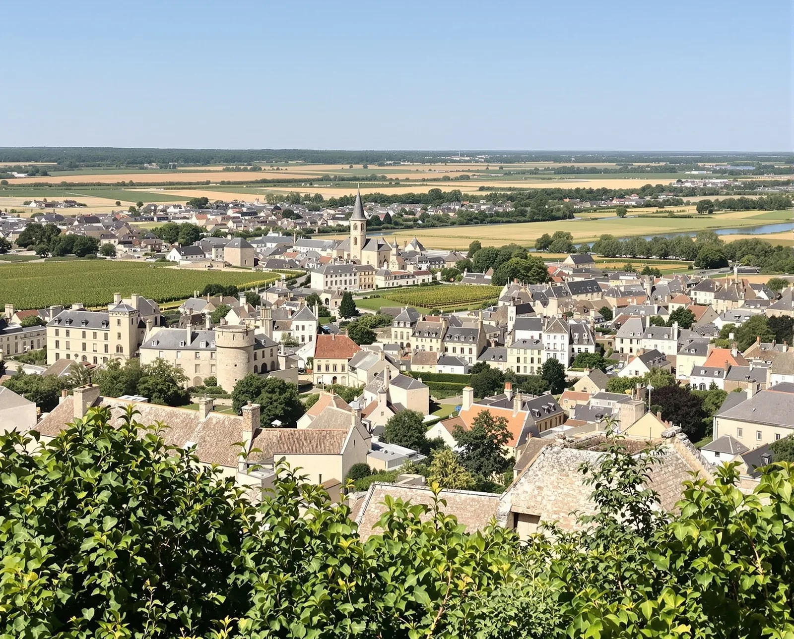 Citadelle et centre de Blaye