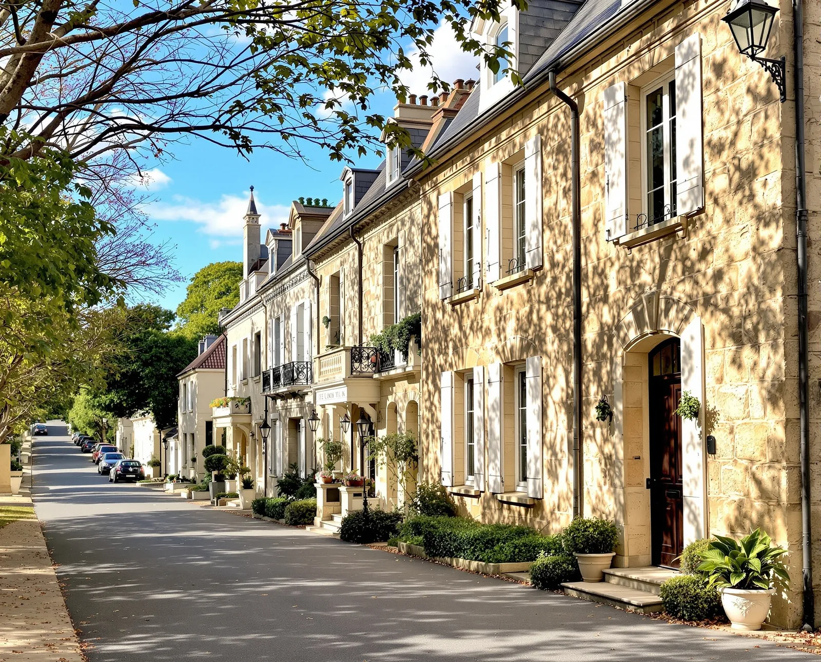 Quartier résidentiel au Bouscat