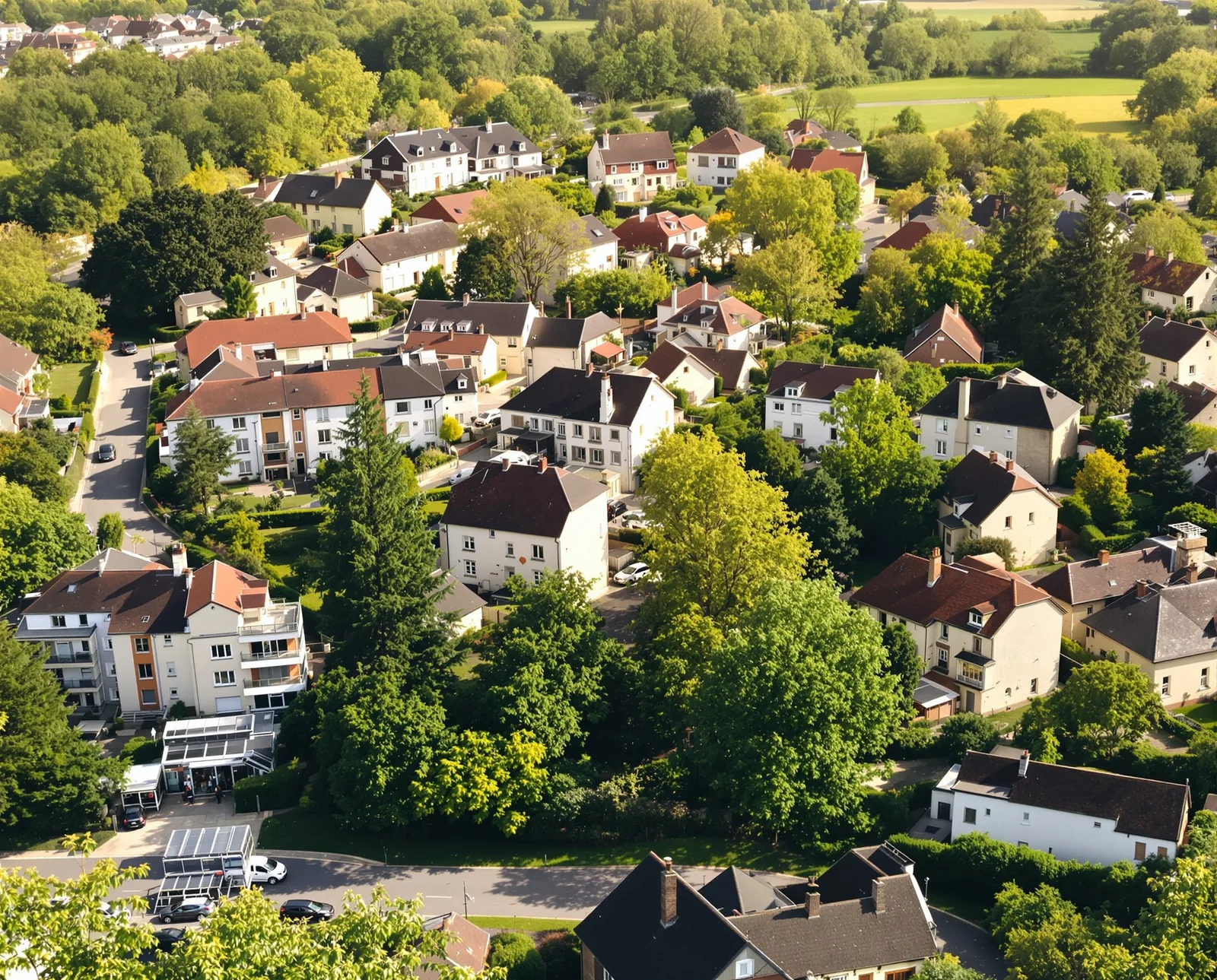 Quartier résidentiel à Villenave-d'Ornon